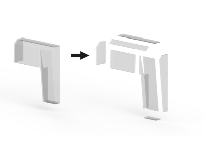 Mastermodell - Vom Dummy zu den Einzelteilen